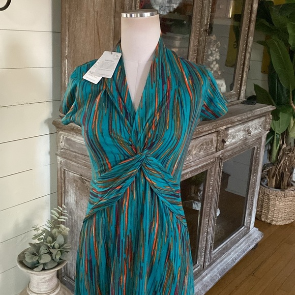 NOMADS LIVE BREATHE WEAR ORGANIC COTTON DRESS 8 NEW FAIR TRADE FASHION - Picture 3 of 9